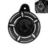Motorcycle Black/Chrome Horn Cover CNC Aluminum Horn Assembly For Harley Touring 1991-Later Big Twin Sportster XL 883 1200 07-Up