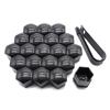 20x 19mm Vehicle Wheel Nut Bolts Head Cover Caps Protective Bolt Exterior Decoration Wheel Hub Parts Guard Car Accessories Sedan