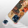 Halloween Fall Art Witch Cat Phone Case For iPhone 17 Air 16 Pro Max 16E 15 + 14 Plus 11 12 13 Mini 7 8 SE Gift Print Cover Fund