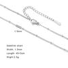 Skyrim Stainless Steel Gold Color Chain Necklace Women Minimalist Cuban Paperclip Twisted Snake Chain Fashion Jewelry Wholesale