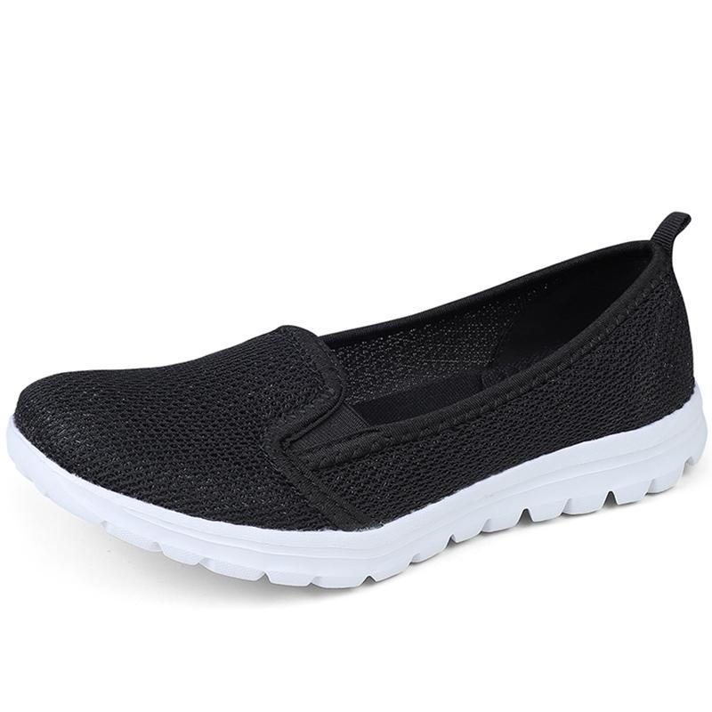 

Женская спортивная повседневная обувь Женская обувь Обувь для мам Прогулочная обувь для пожилых людей Обувь с дышащей сеткой 39 чёрный