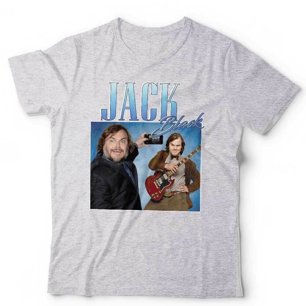 T-shirt Jack Black Apprezzamento Unisex Omaggio Throwback Addio al Celibato Addio alla Nubilato Divertente