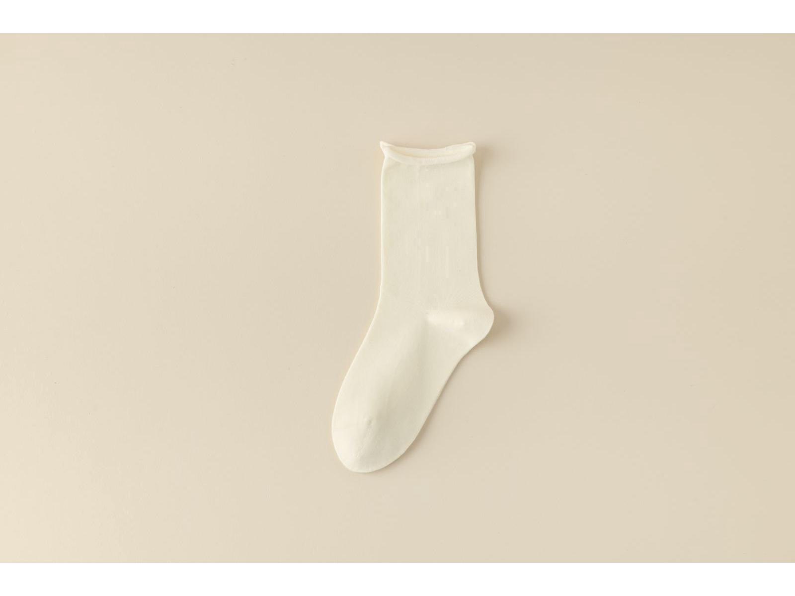 

Новые женские гольфы до середины икры на осень/зиму - однотонные, дышащие, модные носки для беременных One Size бежевый