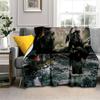 3D Pirate Ship Boat,Barque,Sailboat Blanket,Soft Throw Blanket for Home Bedroom Bed Sofa Picnic Travel Office Cover Blanket Kids