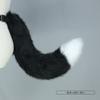 Handmade Plush Fox Tail Cosplay Accessory Anime Conventions Unisex Animal Costume Prop