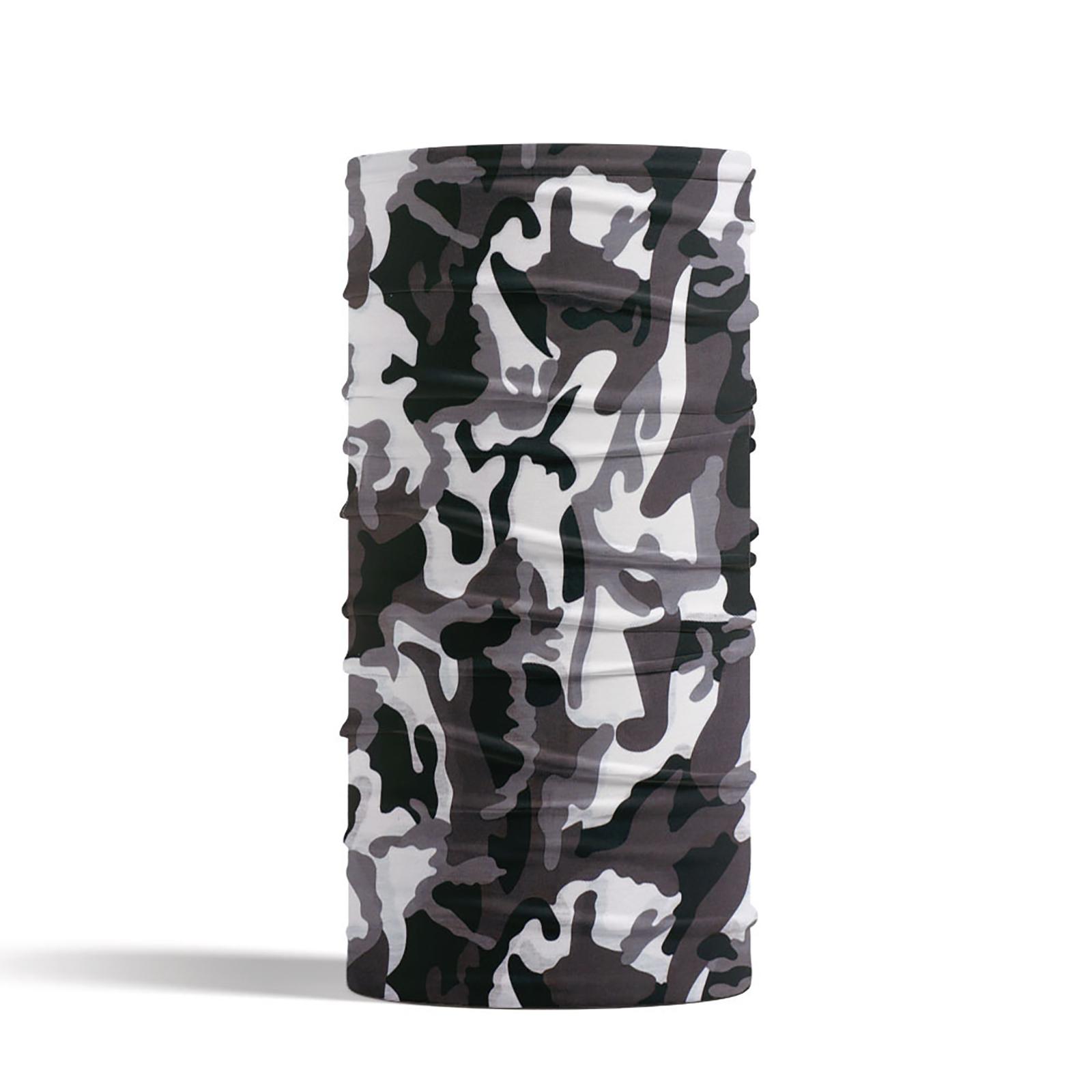 Tube Bandana Mask Neck Warmer Neck Cover Summer Half Face Scarf Cover Camouflage Scarf Head Covering 1