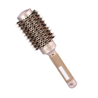 Kadeřnický salon Kulmovací kartáče na úpravu vlasů Zdravý keramický žehlicí kulatý hřeben 45 mm