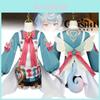 Original Sin- Higewen Cosplay Anime Game Costume Set Soft Fabric 2023 Summer Xs-xxxl