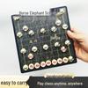 Wen Niu Magnetic Mini Portable Folding Chinese Chess Set