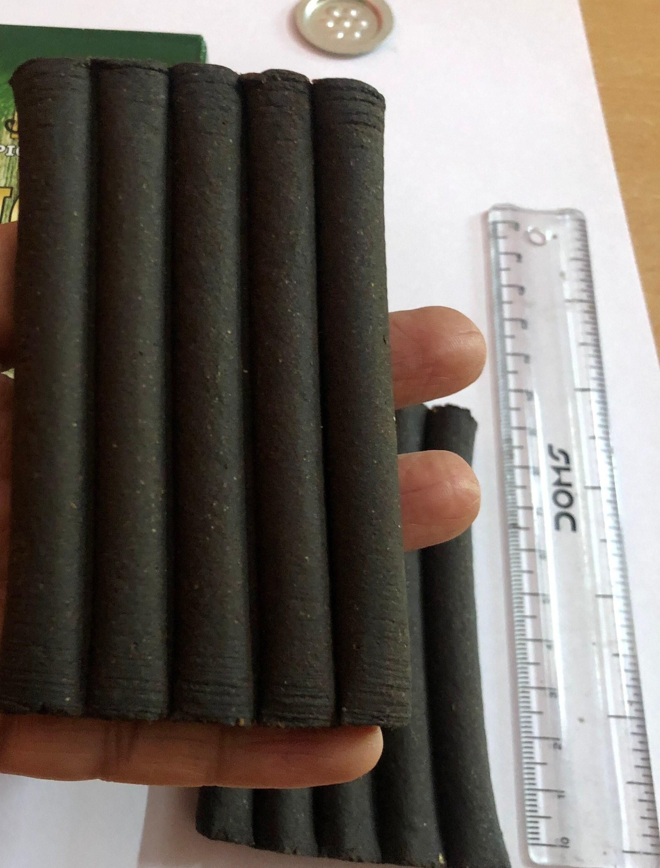 10 wet logs 100gm DHOOP Soft Moldable Indian GUGAL GUGGUL Guggulu Incense Meditation Puja Yoga- traditionally hand rolled Pack of 1