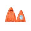 Zipper Hooded DIY02 Cardigan Sweatshirt Jacket Anytime Anywhere Design Brand Logo Custom Image Replication