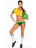 European Cup Cheerleader Costume - Nightclub & Bar Dancewear, Football Performance & Photo Shoot Outfit for Women.