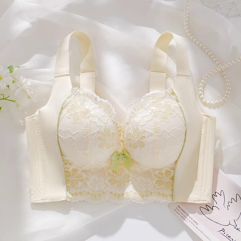Small Chest Push-up Adjustment Underwear To Prevent Sagging Correction and Show Big Breasts Without Steel Ring Sexy Bra