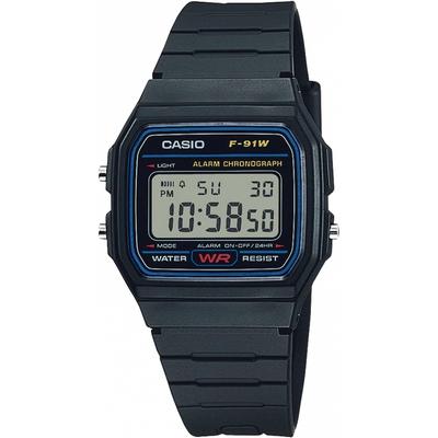 Men S Watch F 91w 1jh Black 1pc
