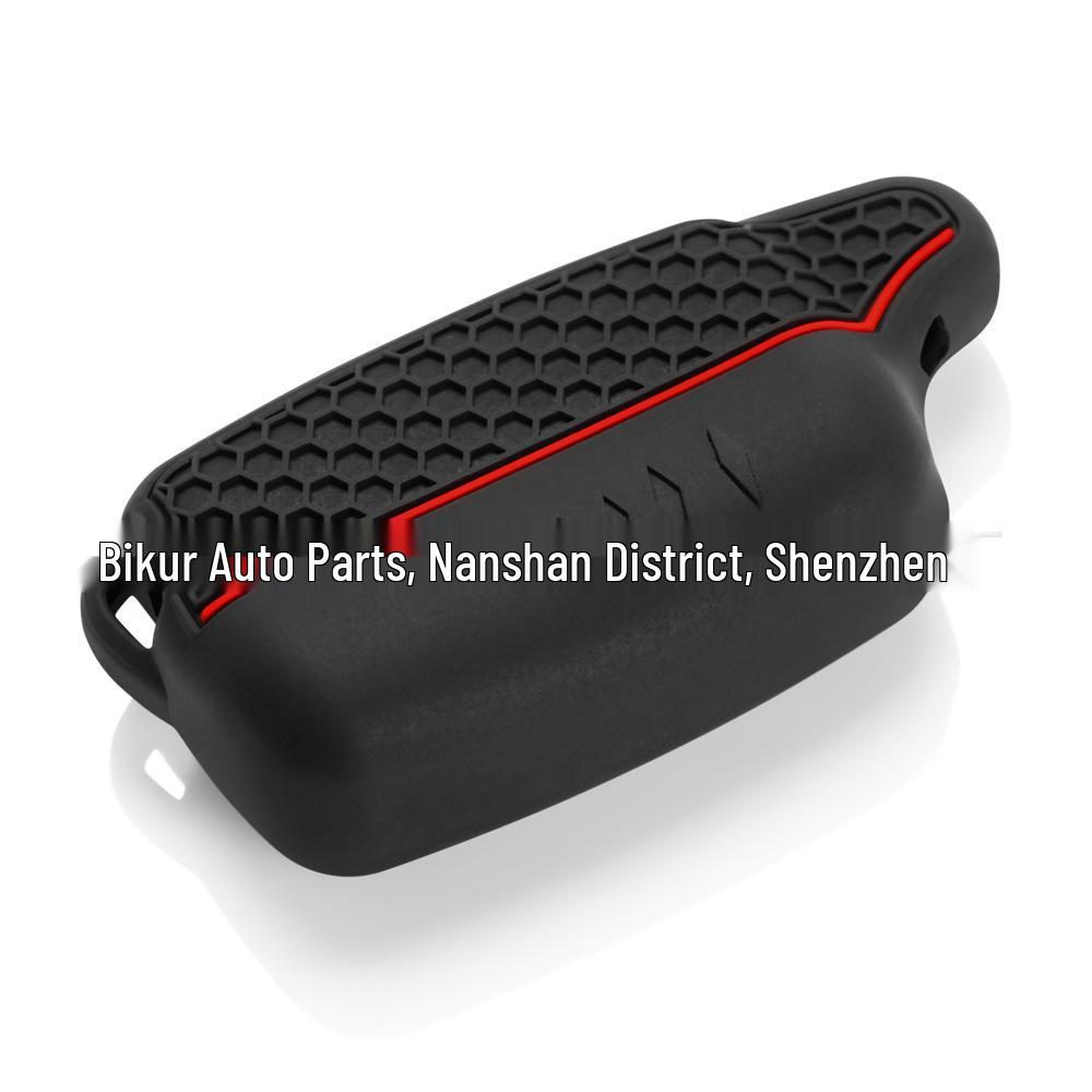 Tomahawk TW9010/9020 Key Cover: Honeycomb Design, Two-Way Alarm, Russia Compatible