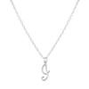 Elegant 26-Letter Uppercase Pendant Necklace: Simple and Fashionable European-American Clavicle Chain with Niche Design