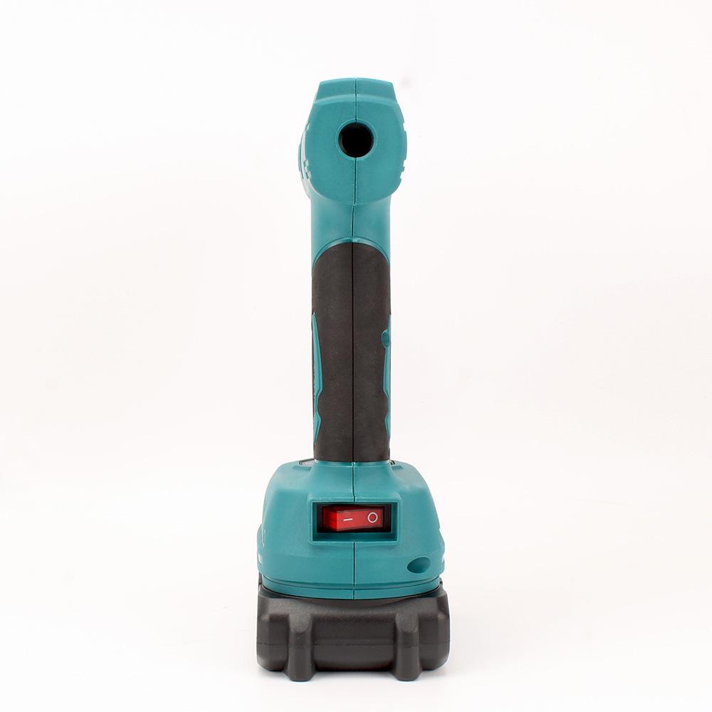 Makita-Style 18V Cordless Hot Melt Glue Gun with Cross-Border Rechargeable Lithium Battery - Compatible with 11mm Glue Sticks for Home Crafts.