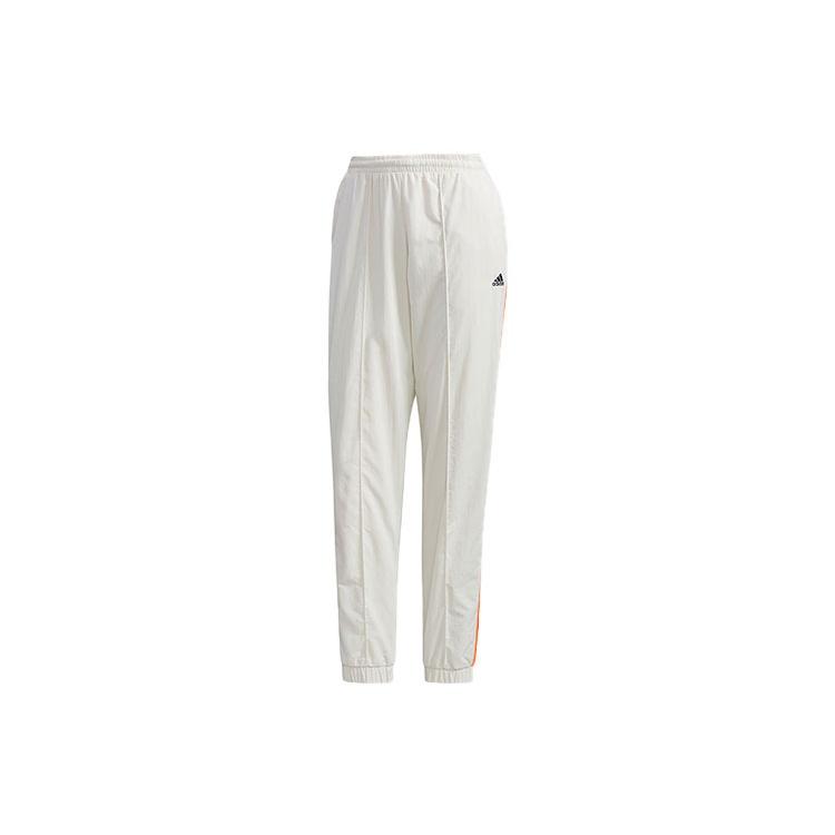 (WMNS) adidas Woven Pants Asia Sizing White Women s FM5193 XL