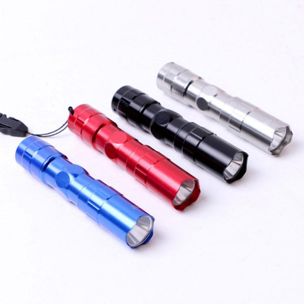 Portable Waterproof Mini LED Flashlights Aluminium Electric High Small Fishing [COD] Torch Ligh W9I1
