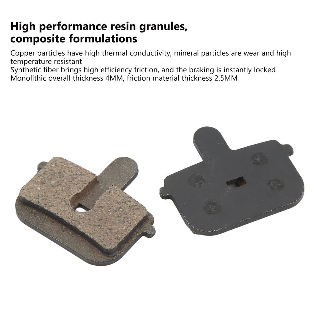 Bicycle Disc Brake Pads Resin Semi-Metal Bike Brake Pads Cycling