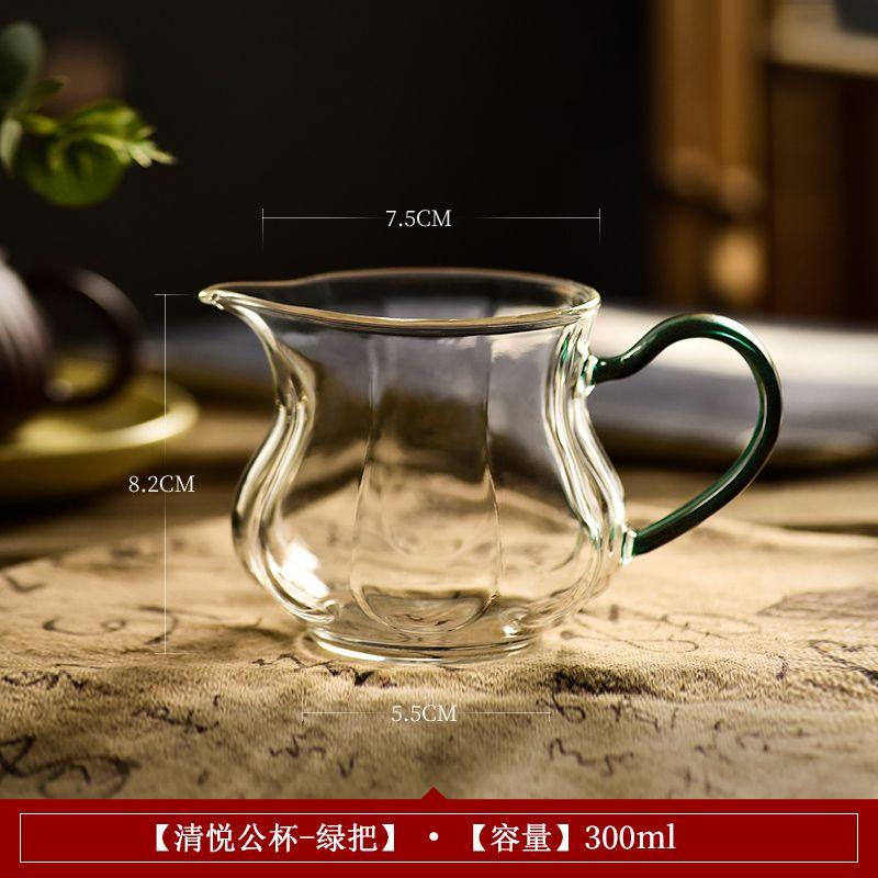 Thickened Kung Fu Tea Set, High-grade Tea Cup, Tea Divider, Simple Household Kitchenware, Heat-resisting, Single Tea, Male Cups