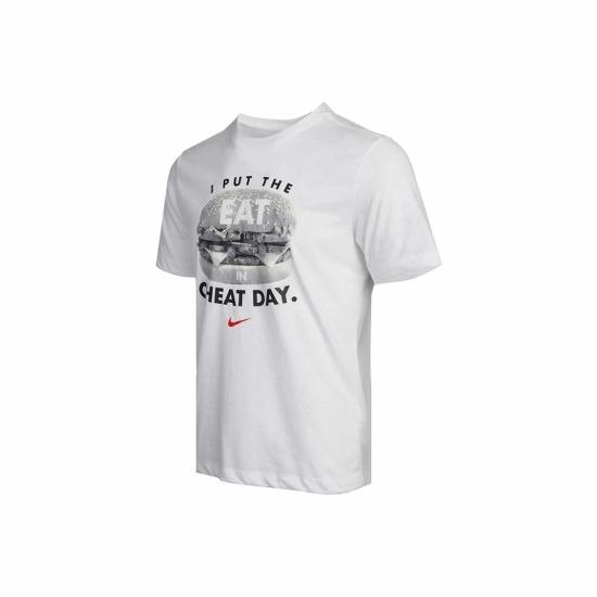 

Nike Men s Retro Graphic Print Short-Sleeve T-Shirt in White DD6921-100 XXL белый