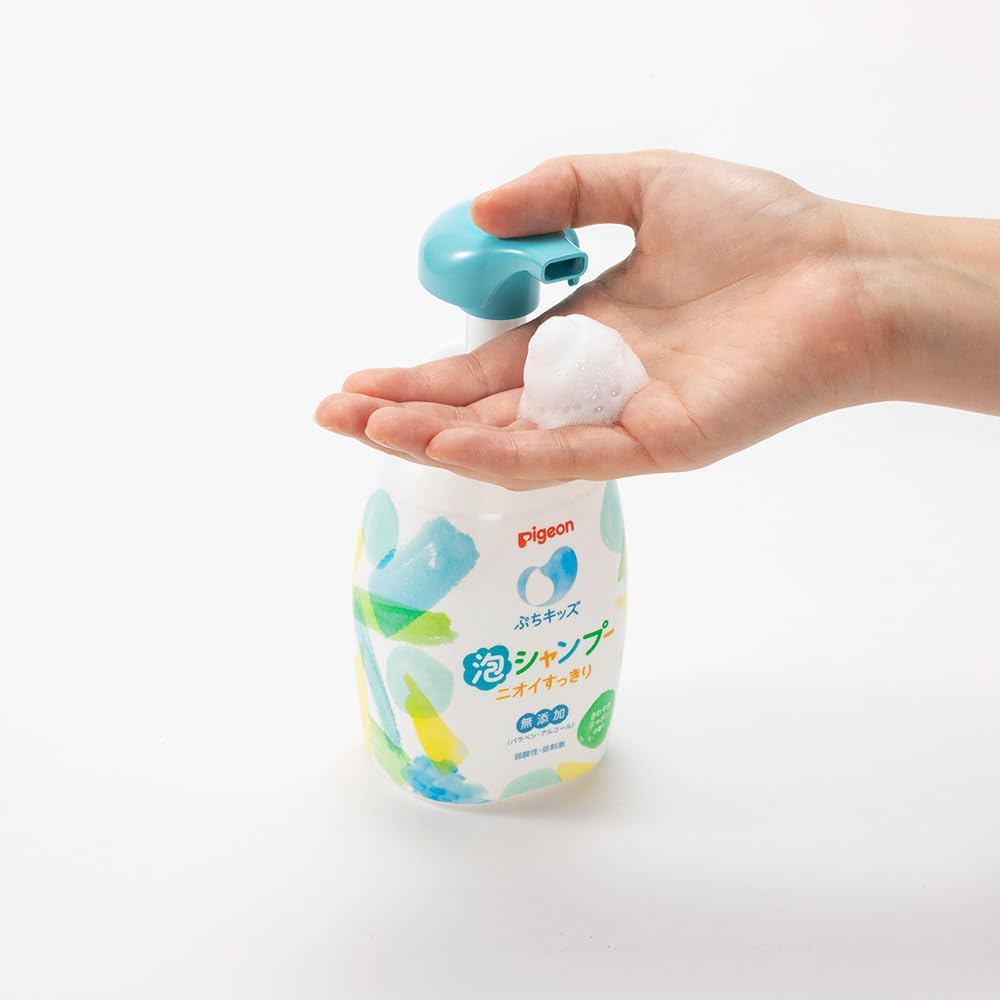 Pigeon Petit Kids Foaming Refreshing Soap Scent Shampoo, Odor, 300ml,