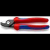 Knipex - Kleště na stříhání kabelů - 165 mm - Kalená ocel - Červené