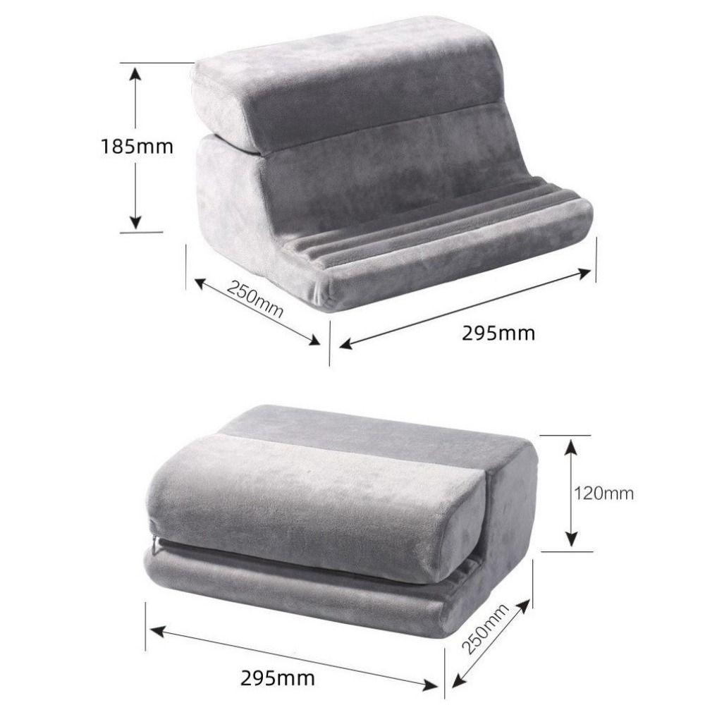 Multi-angle Adjustment Tablet Pillow Stand for Lap Reading Pillow Stand  Home Office Accessories