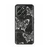 Handyhülle Für Honor X6b Hülle Schmetterling Flüssigsilikon Vollschutz Rückseite Für Honor X6b X 6b HonorX6b JDY-LX1 JDY-LX2