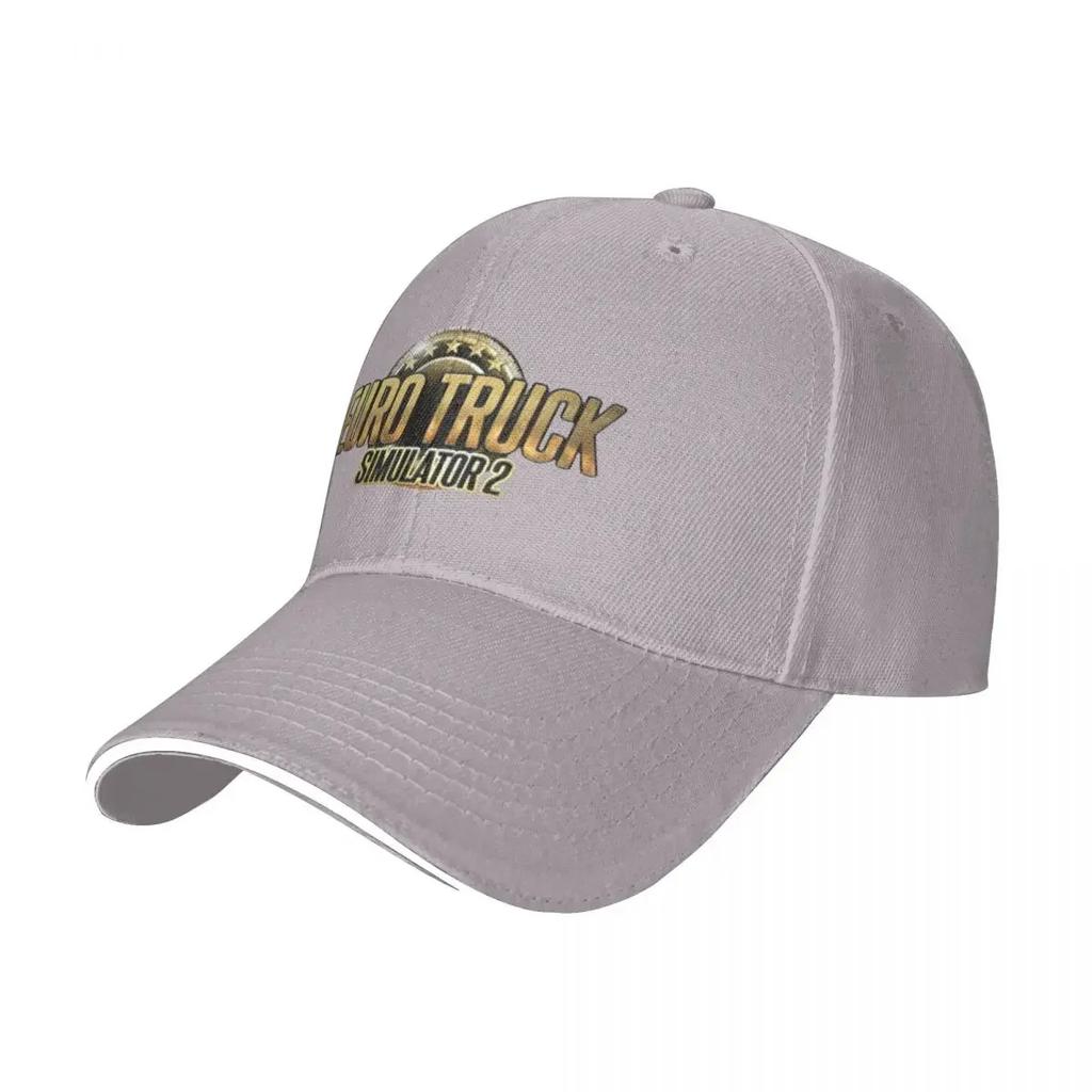 Lovers Euro Truck Simulator  Sport Baseball Caps For Unisexs Personalized Unisex Beach Sun Hat Snapback Cap