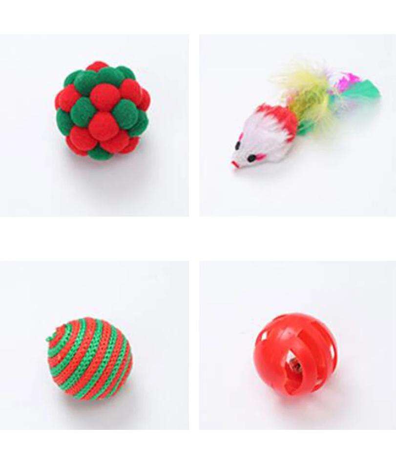 Christmas Pet Toys  Noise Chewing Toy Christmas Cat Cute Funny Toy Sets Pet New Year Gifts Pet Hot Sale Simple Toys 2025 New