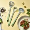 Silicone Cooking Utensils for Non-Stick Pot High Heat Resistant Spatula/Spoon/Turner with Stainless Steel Core for Pancake Eggs Fish