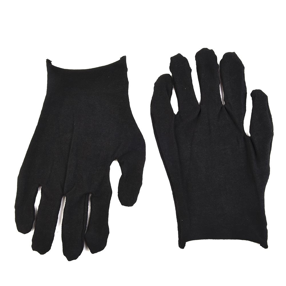 Practical Gloves Cotton Gloves Comfort Dry Moisturizing Machine Lock Outdoor Soft Work 12 Pairs Ergonomic Design