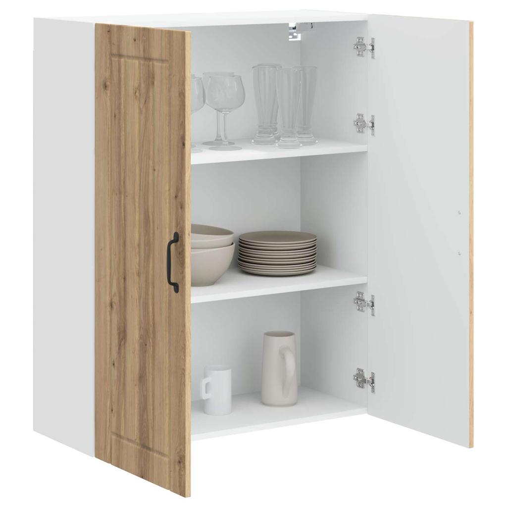 Wall Cabinet LUCCA Artisan Oak 80 x 31 x 100 cm Particleboard