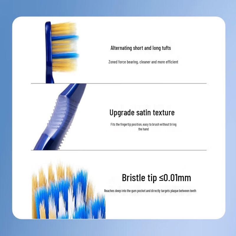 EBISU Adult Toothbrush 2-Pack