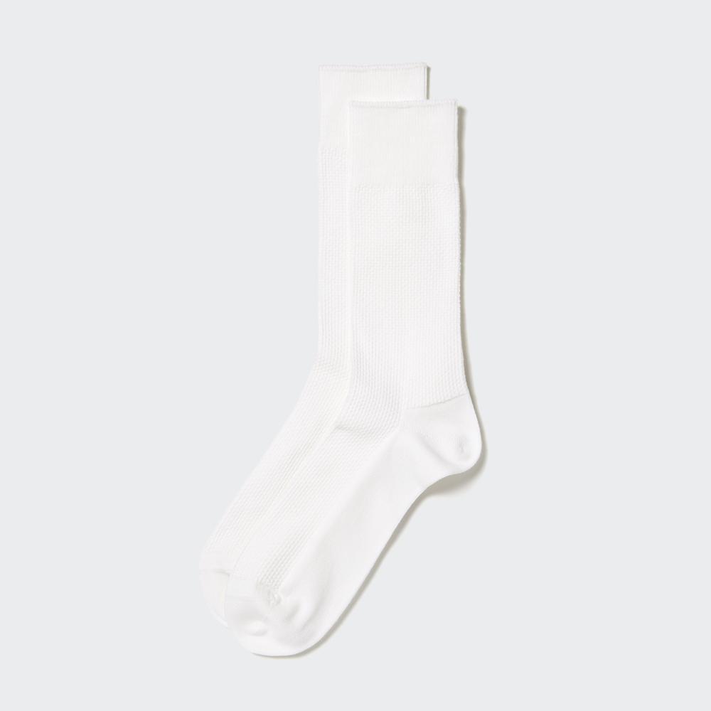 

НОСКИ ИЗ ХЛОПКОВОГО ПИКЕ UNIQLO SUPIMA