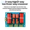 250W Frequency Divider 2 High 1 Low Three-Way Crossover for KTV Stage Speaker Hifi Fever Grade Audio Module