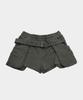 PLACE STUDIO Ösen-Gürtel-Set Cargotaschen-Schicht-Punkt-Baumwoll-Mini-Shorts_2 Farben
