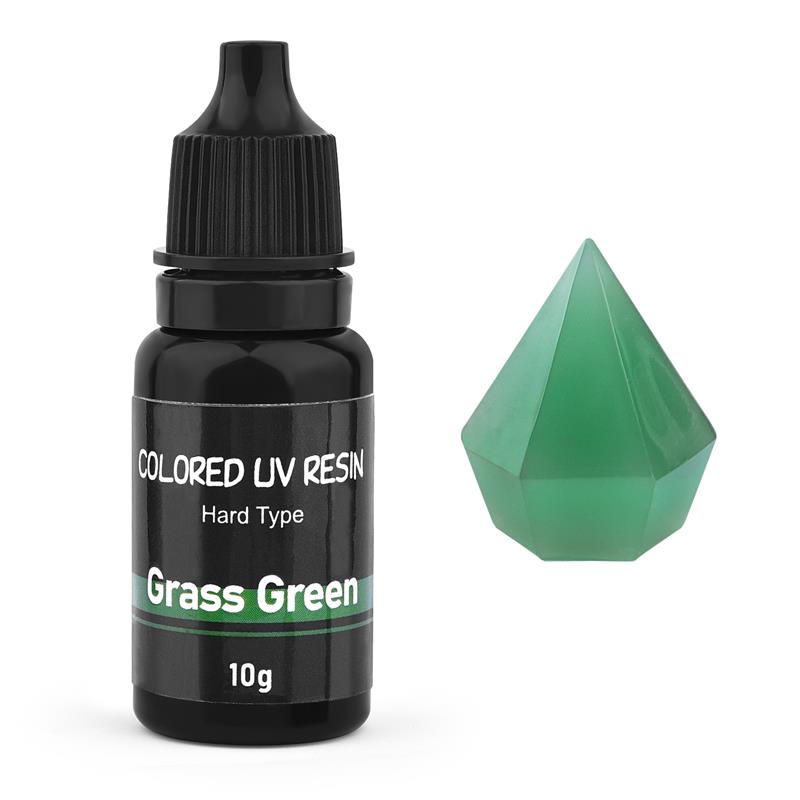 17 Colors UV Resin Glue 10ml Epoxy Glue Hard Ultraviolet Curing DIY UV Glue Color Resin Jewelry Making Quick Drying Glue Clear