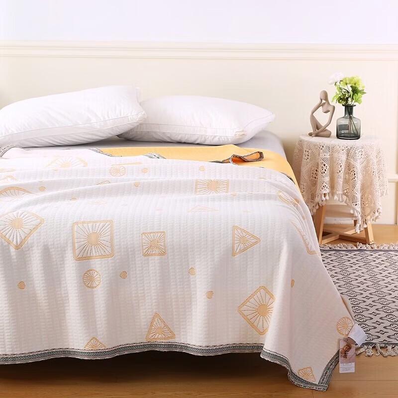 Grace Mugwort Knitted Cotton Summer Quilt