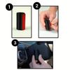 1 Piece Car Lipstick Holder Portable Silicone Small Item Organiser Black for Cosmetics and Accessories Organiser Holder Unisex
