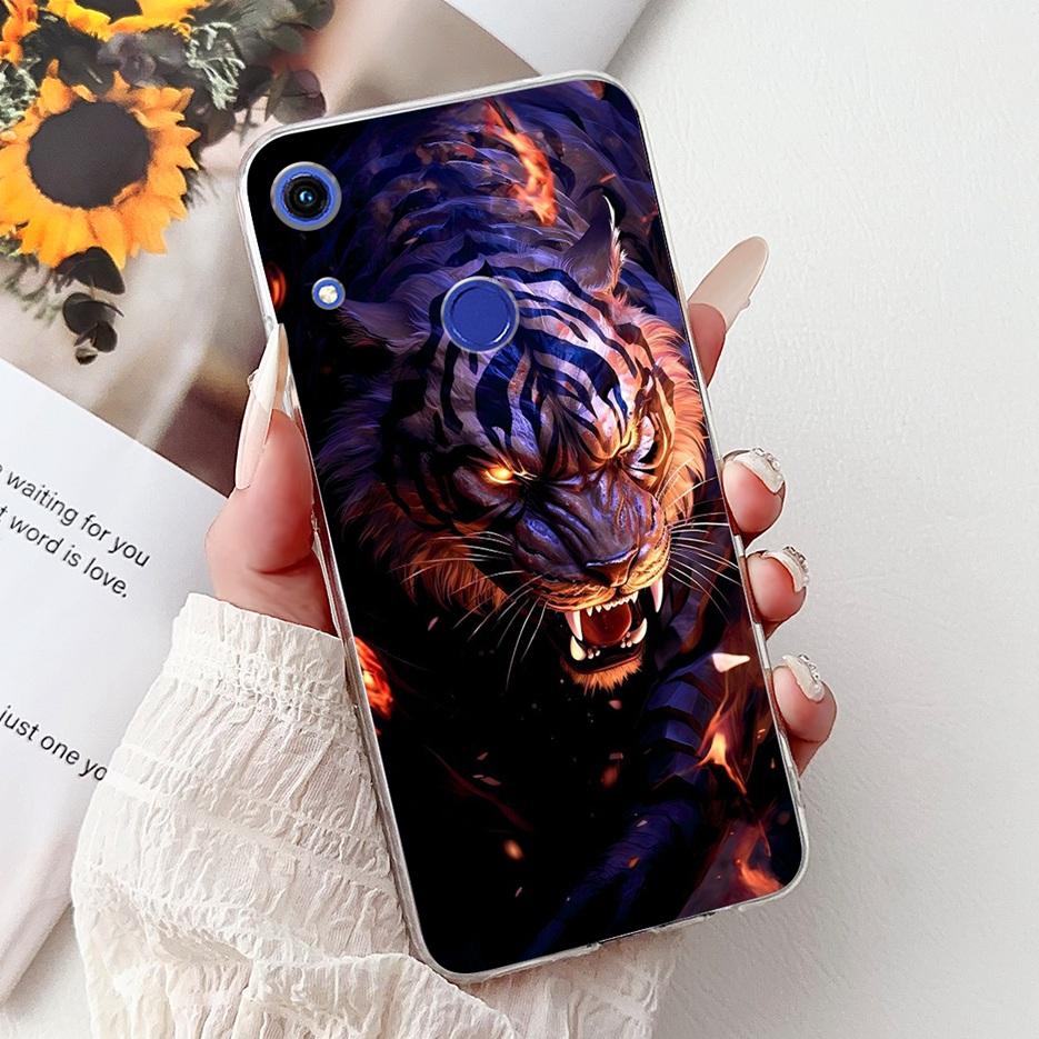 For Huawei Honor 8A Prime Case JAT-LX1 Cute Cat Butterfly Painted Cover Soft Silicone Case For Honor 8C 8X Honor8C Honor8X Shell