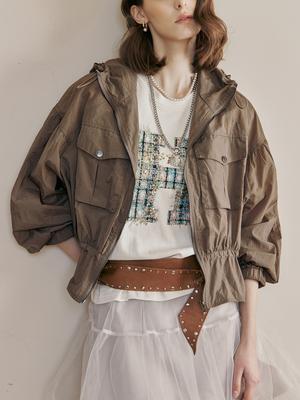 Maxza String Hooded Blouson Windy Field Jumper