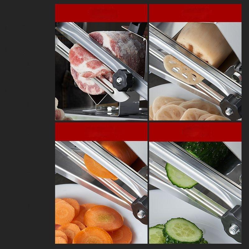 GIANXI Mutton Roll Slicer Home Machine Stainless Steel Meat Slicer Frozen Meat Quick Slice For Barbecue Hot Pot Cooking