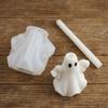 Handmade Ghost Shape Mold Cute Candle Holder Mold Ghost Candlestick Silicone Mold  Ghost Theme
