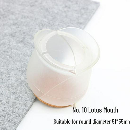 Transparent Non-Slip Chair and Table Leg Protective Covers