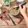 1set Mini Sowing Seed Dispenser Manual Sower Seed Spreader Handheld Seed Planter Tool 5 Different Settings Hand Mini Seeder