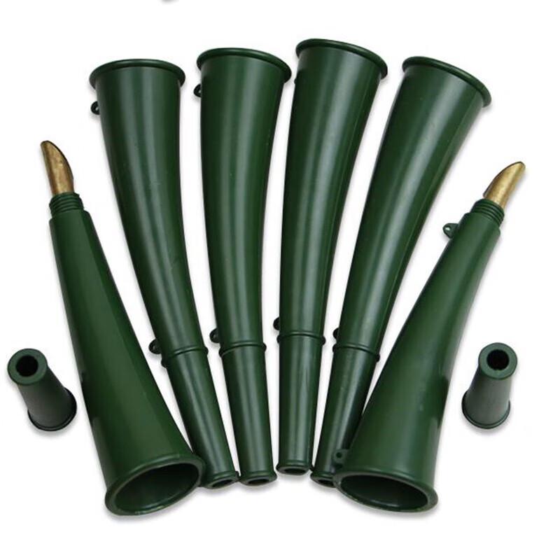 Military Green Ox Horn Signal Horn