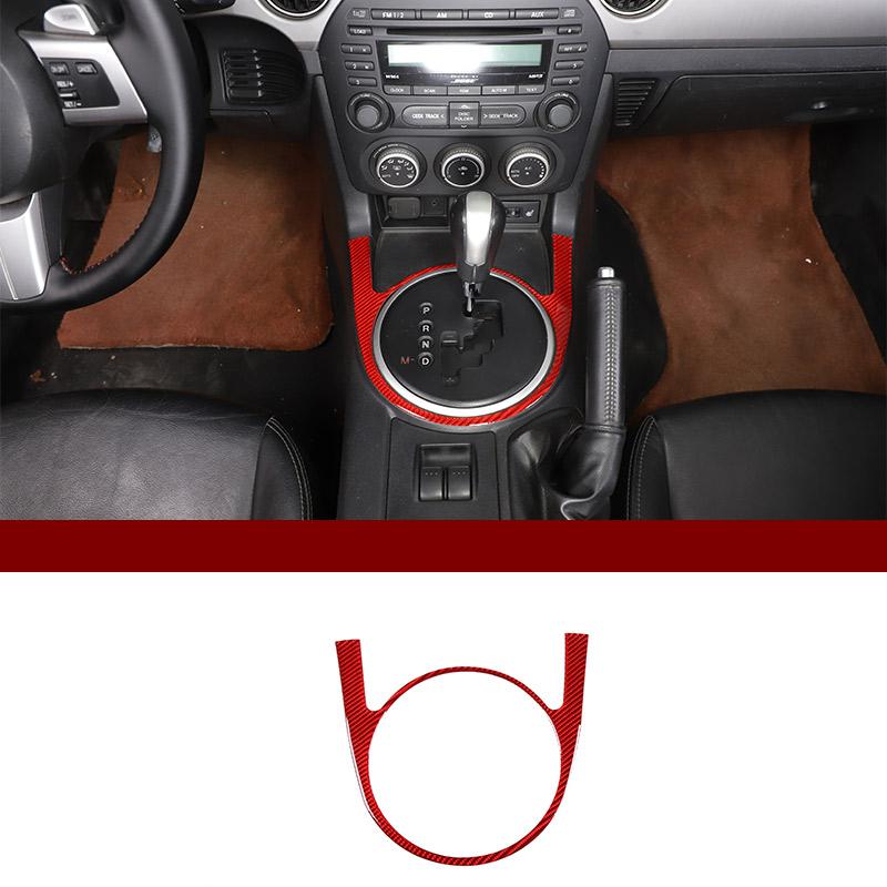 

Для Mazda MX-5 NC 2009-2014 М яке карбонове волокно Декоративні аксесуари для центральної консолі, панелі приладів, керма, підлокітників дверей автомобіля 6